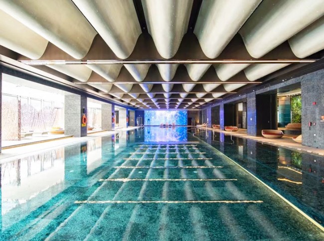 深圳网站建设西安W酒店泳池